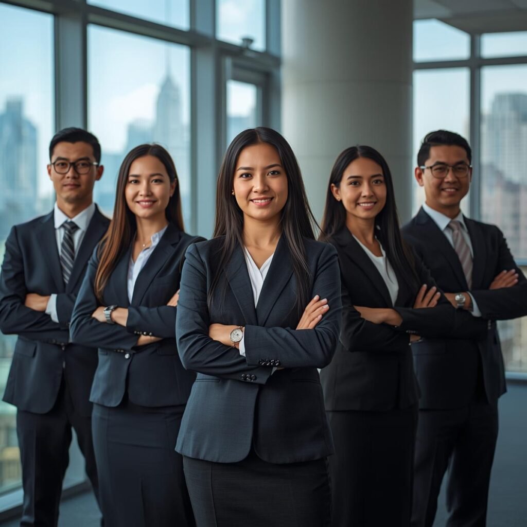 mba professionals, philiphine male and female