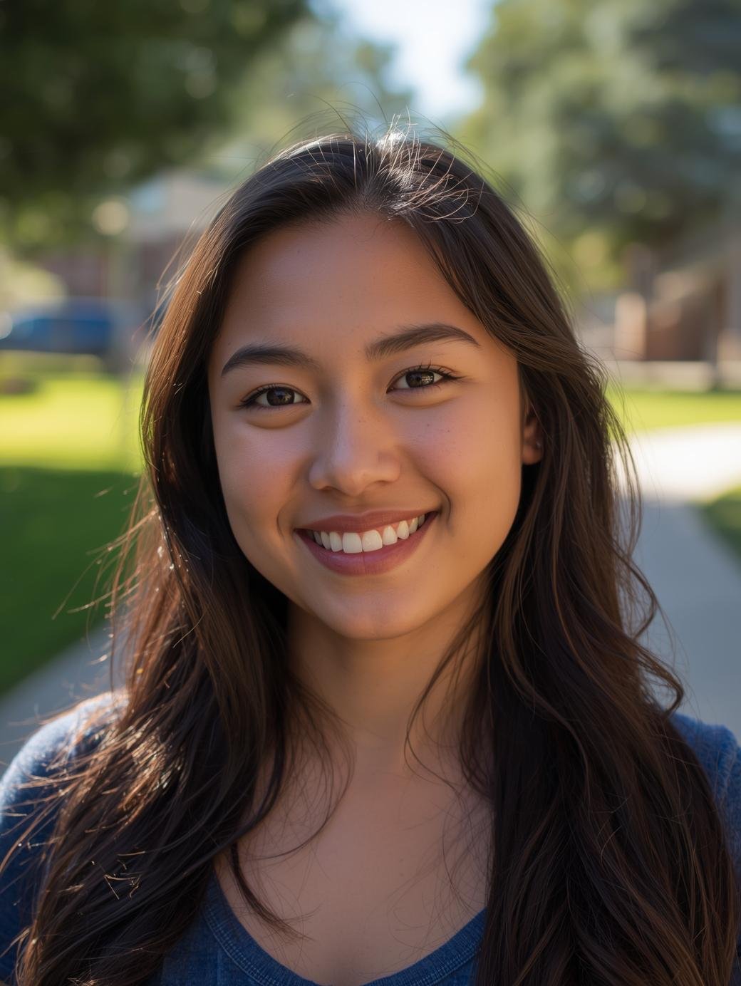 beautiful philippine female college student